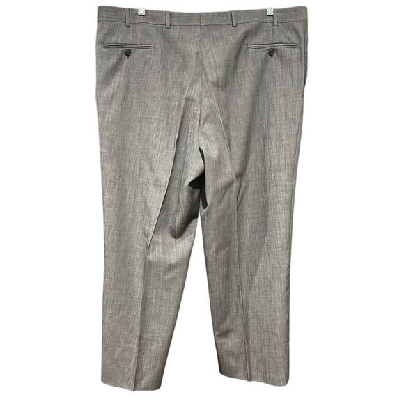 Calvin Gray Tattersall Suit Jacket Pants Men’s 50R 46W - Picture 5 of 11
